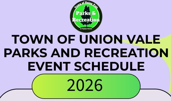 2026 Union Vale Event Calendar